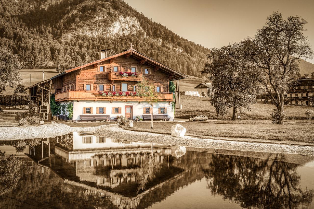 Narzenhof Wellness Chalets, Familien & Luxus Apartments Am Bauernhof Sankt Johann in Tirol Exterior photo
